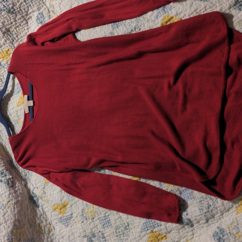 Pink Michael kors sweater long soft gently worn